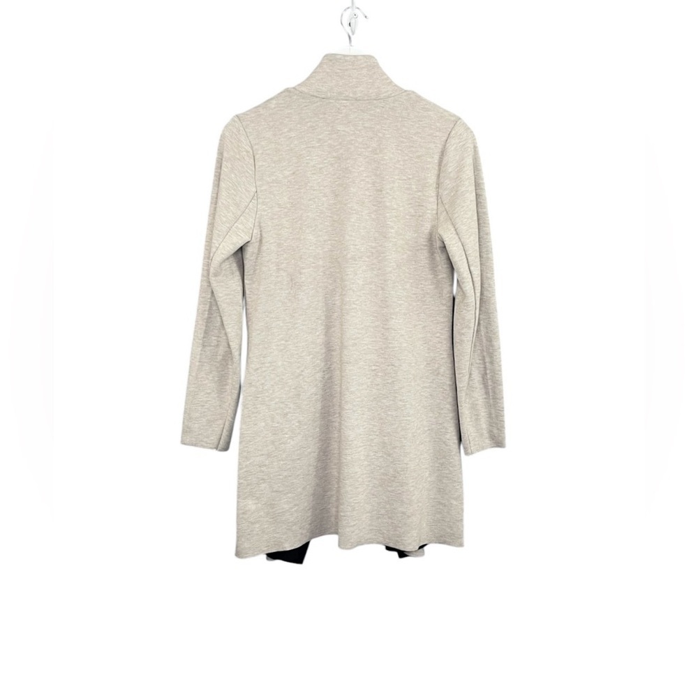 Nic+Zoe Lounge Around Draped Front Jacket Beechwood NWT - Picture 3 of 13